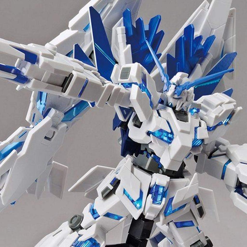 HG Gundam Base Exclusiv Unicorn Gundam Perfectibility Mobile Suit Gundam UC 1/144 (Modul Distruge) (Inorog)