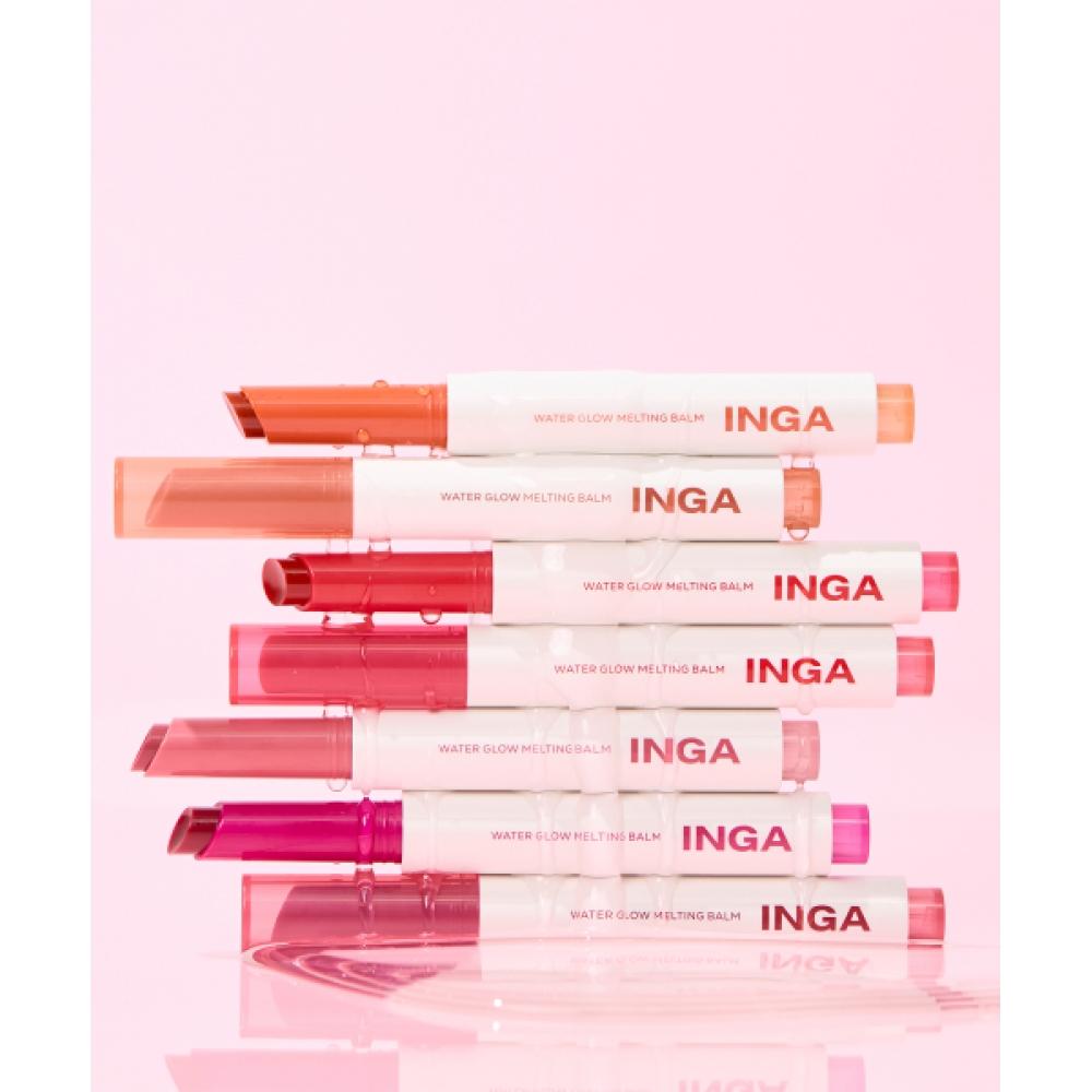 Inga Water Glow Melting Balm 12color raspberry juice
