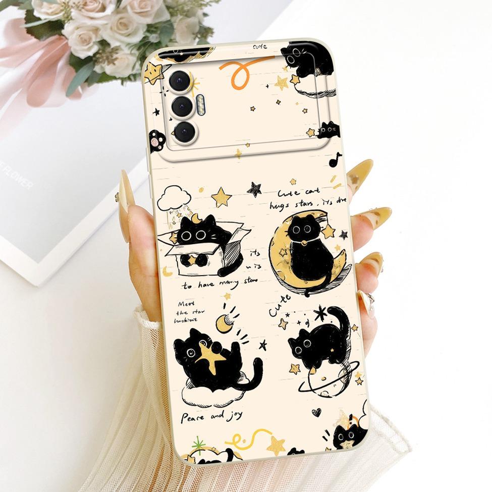 Casing For Tecno Spark 8P Cover Fashion Cartoon Cute Funny Painted Silicone Phone Case KG7H KG7 KG7n