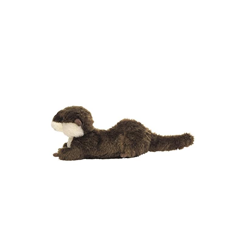 SunLemon Fluffy Otter Plush Toy, Brown, Small, 8 x 9 x 26 cm, P-4782