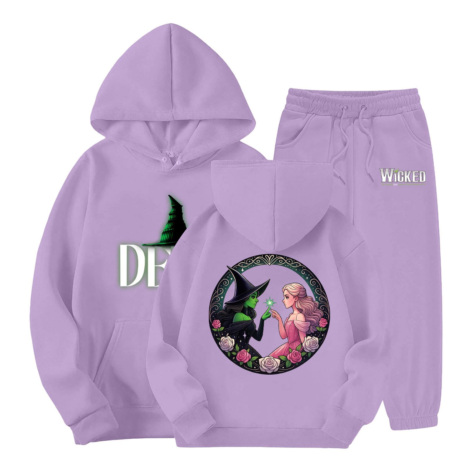 

Детский костюм-двойка для мальчиков и девочек (брюки + топ) 110 фиолетовый