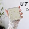For Samsung Z Flip 3 Case Moon Star Sequin Clear Folding Phone Case For Galaxy Z Flip 4 Zflip3 5g Shockproof Hard Pc Back Cover