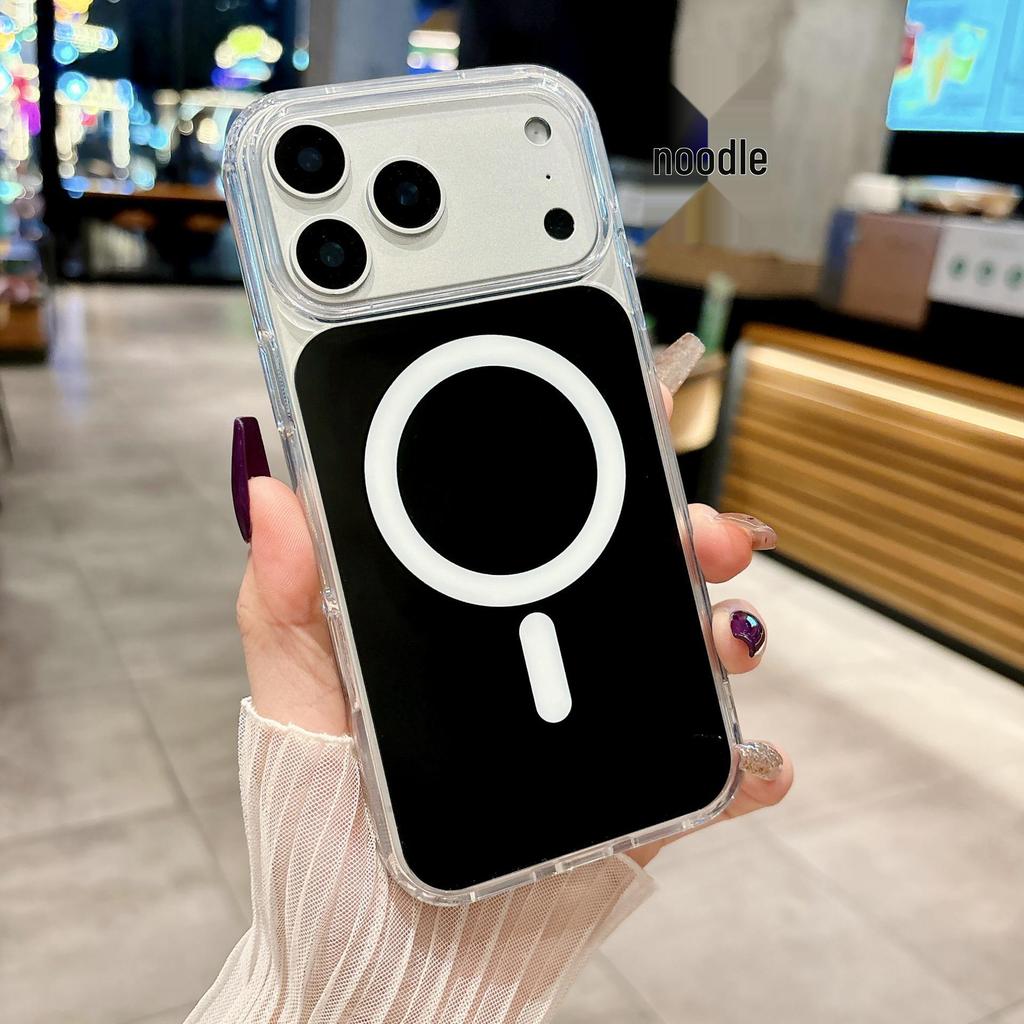 Official Magnetic Protective Acrylic Case for iPhone 17 Pro Max - Drop-Proof Design