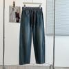 Autumn Plus Size Slimming Straight-Leg Pants for Women - Korean Style