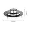 1 set 1 Set Clear Acrylic Cake Stand Cupcake Riser Display Rack For Dessert Table Party Food Display Buffet Wedding Event Cafe