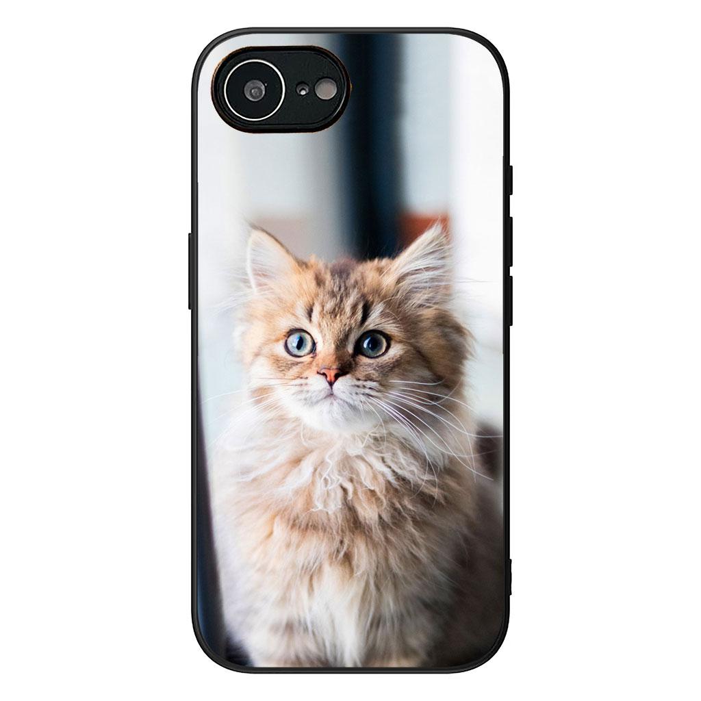 Blue Cat Green Eyes Meow Phone Cover for Samsung Galaxy A36 A17 A26 A07 A35 A54 A53 A13 A33 A34 S8 S9 S20 S21 FE S10 Plus Case