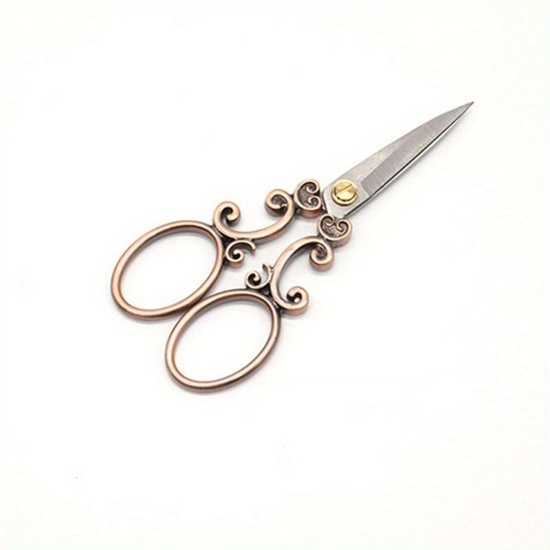 

Retro Element European Style Needlework Embroidery Scissors DIY Handmade Classic Tradition Scissors Household Sewing Accessories медный