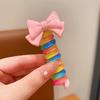 Children'S Roll Telephone Rope Hair Rope Girls' High Ponytail Headrope Durable High Elastic No Damage Hair Rope Hair Accessories
