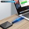 USB A to Type C PD fast charging USB3.1 high-speed hard drive 10Gbps transmission 13CM charging ultra-short portable data cable