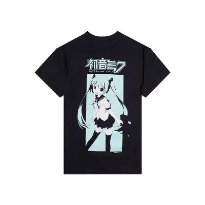 25 New Fashion Popular T-Shirt Unisex Crew Neck Short Sleeve T-Shirt Hatsune Miku Foil Jumbo Print T-Shirt3