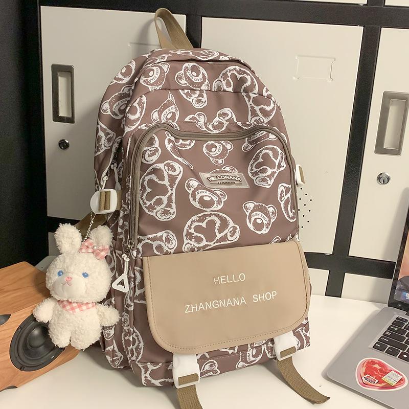 School bag children elementary school students junior high school students high school students college students girls backpack boys