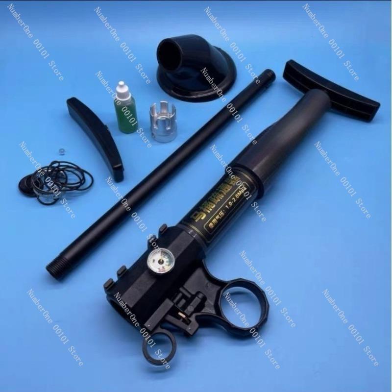 Pressure-Type Decontamination, Unblocking, Anti-Rust Pipe Cleaning Device, Telescopic Rod Filter Plug Efficient Pipe Unclogging