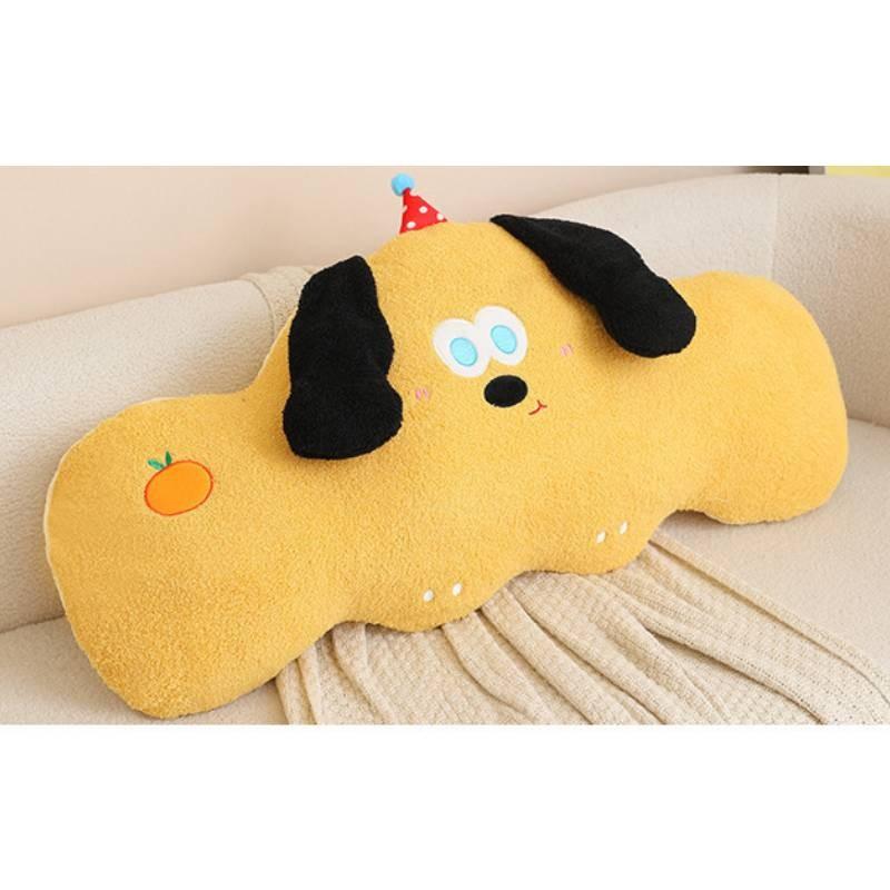 Cartoon Dog Cloud Plush Pillow Cushion With Removable Cover For Bedroom Decor