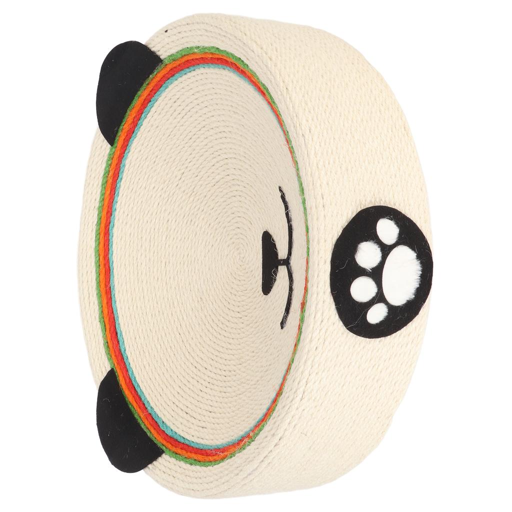 Cat Scratchpad Nest Sisal Wearproof Round Grinding Claws Reusable Cat Scratcher Lounge Bed for Rest