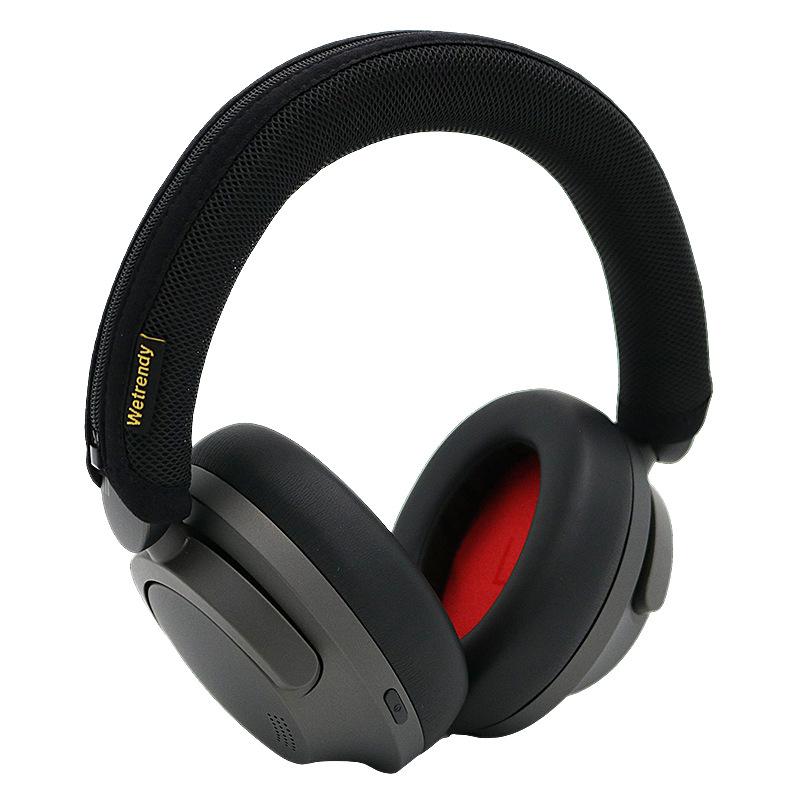 Earphone Zipper knitted fabric headband protective cover For 1MORE SonoFlow SE HC905 Headphone Head Beam Cover Advanced feeling