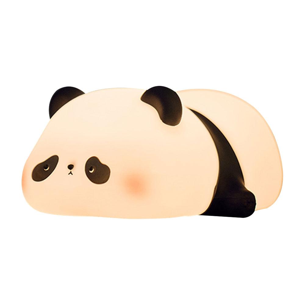 

Светодиодный ночник, милая овца, панда, кролик, силиконовая лампа, перезаряжаемая от USB, прикроватная тумбочка, детский ночник, подарок на день рождения белый