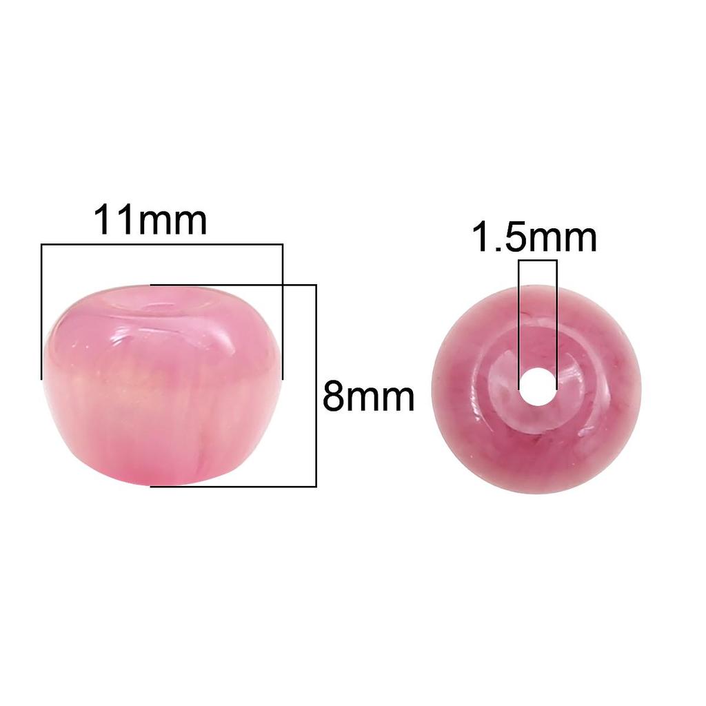 10/20 STK 11x8mm Harz Stern Fein Glänzende Apfel Perlen für Ohrringe Armband Halskette Handgemachte DIY Schmuck Accessoreis Herstellung