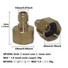 Fan Nozzle For High Pressure Washer Water Gun Splash Angle 65 40 25 15 0 Degree Five Models Mixed Pack Car Wash Gun Accessories