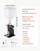 Manual Filling Machine, 5-60 ml, 10 L Hopper, Paste Liquid Filler, for Water, Honey, Oil, Shampoo and Lotion, Anti-Drip Nozzle, Adjustable Bottle