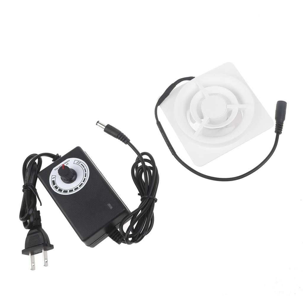 Wentylator wyciągowy 60mm Niskoszumowy Kanałowy Hydroponiczny Dmuchawa Powietrza Regulacja Prędkości Wentylator Wyciągowy do Wentylacji Domowej Łazienkowej