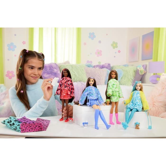 Barbie-Cutie Reveal-Poupée Sur Le Thème Des Costumes, Chaton Panda HRK23