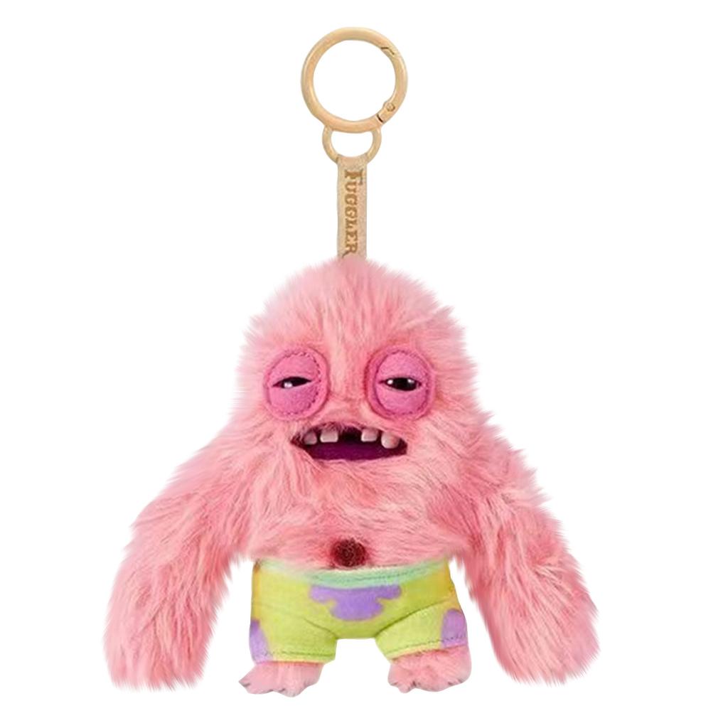 Plush Keychain Funny Ugly Cute Bag Pendant Stuffed Toy Available In Multiple Characters.