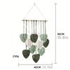 1 Piece Macrame Jungle Nursery Decor, Leaf Garland, Green Theme Decor, Nursery, Classroom Room Decor, Christmas Gift