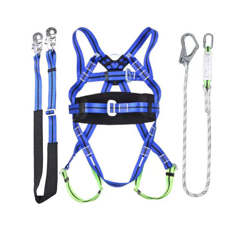 Europejska Uprząż Bezpieczeństwa Elektryka Wysokogórskiego z Konstrukcją Podwójnego Grzbietu i Liną Amortyzującą