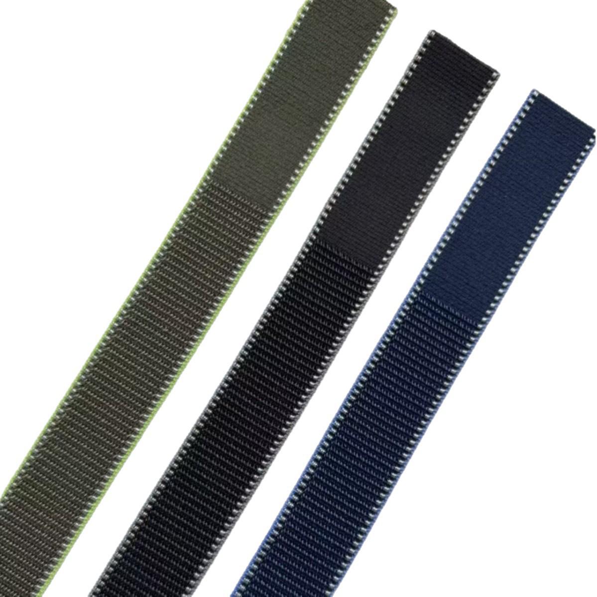 Nylon Woven Velcro Strap for Apple Watch, Xiaomi 9, Huawei GT5
