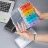 21 Grids Seven Days A Week Colorful Transparent Medicine Box, Portable Sub-packaging, Sealed Daily Medicine Storage Box