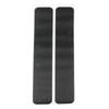 4pcs Black Car Door Sill Plate Protector 3D Carbon Fiber Look Car Sticker Sill Scuff Cover Anti Scratch Decal For All Car