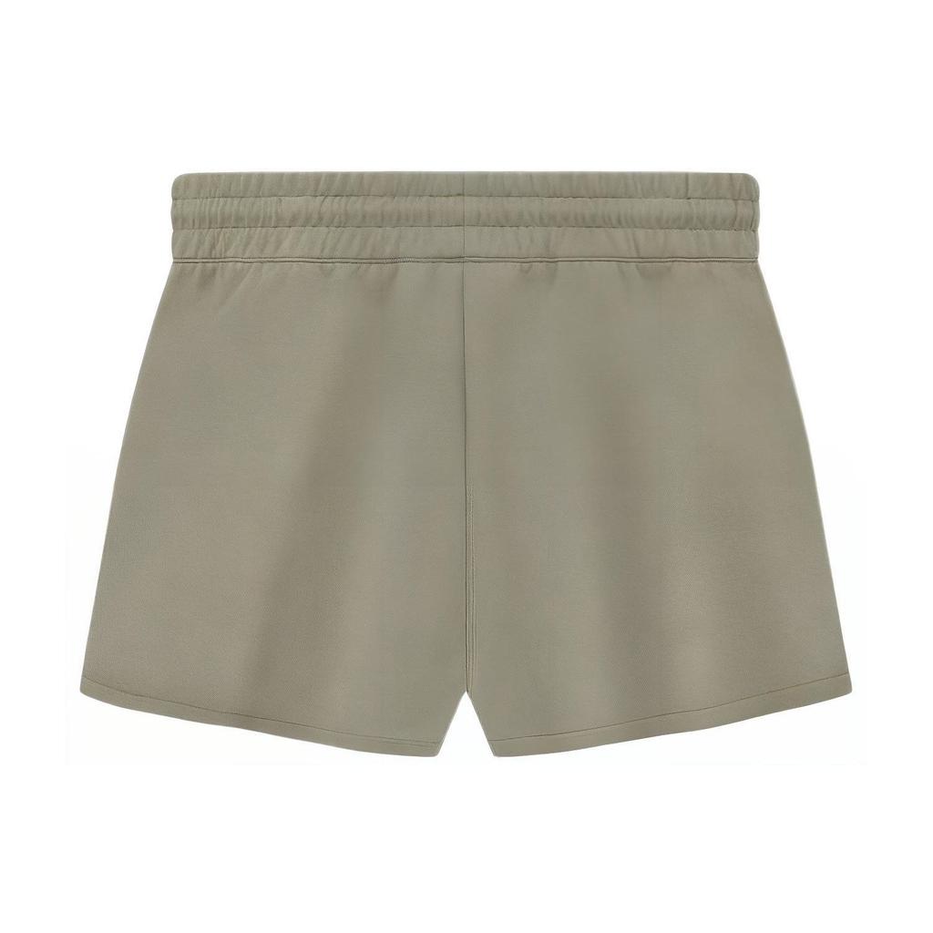 Adidas X Fear of God Athletics Suede Fleece Shorts Clay Unisex Bottoms Tan IS8704