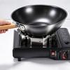Gas Stove Cookware Support Rings, Rustproof Steel Gas Stove Windshield, Gather Fire Hood, Heat Saving for Home Cooking