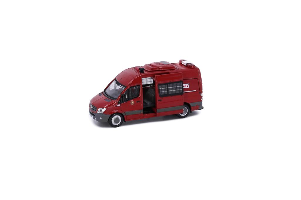 Tiny City Sprinter FL Hong Kong Fire Department WSV No.81 Mercedes-Benz (F8002)