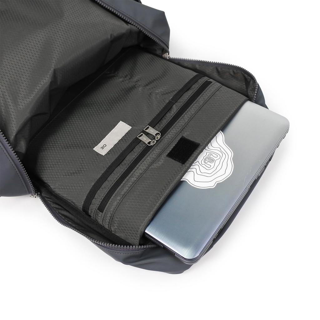 CIE GRID-3 BACKPACK - 04 BLACK Lightweight, Waterproof Backpack Made in Japan, Cordura, for Men and Women