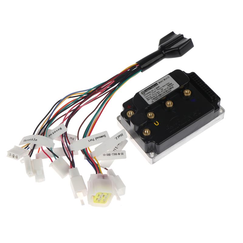 Fardriver ND72260 80A 260A Mini Motor Controller for Electric Scooter E Bike High Power Brushless Controller DIY Upgrade