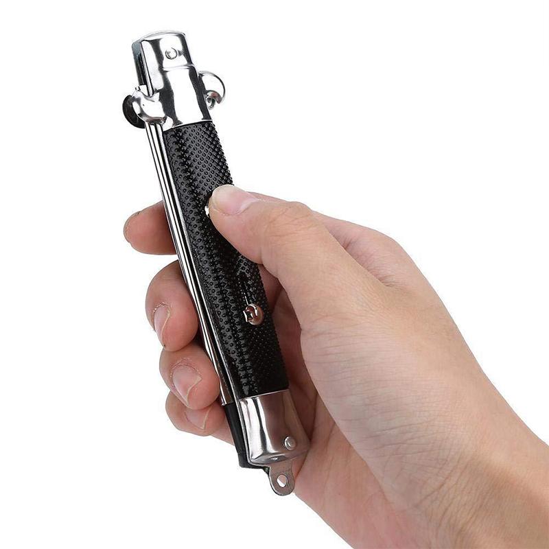 Folding Spring Comb Automatic Combs Foldable Knife Brushes Hair Trimmer Comb Brush Accessories Men'S Pocket Knife Comb