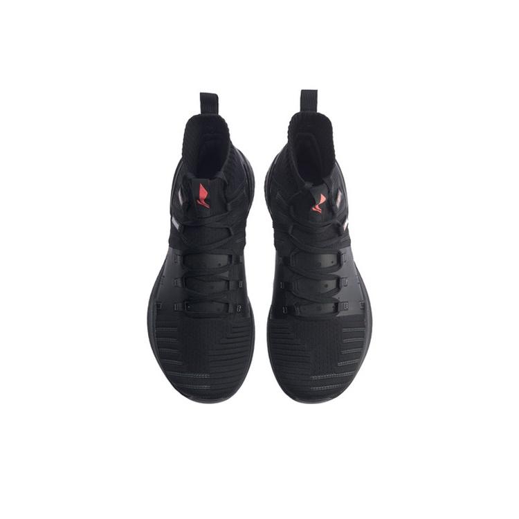 Li-Ning Unbounded 2 Comfortable Versatile Non-Slip Lightweight High-Top Casual Shoes Men Sneakers Black AFPP009-2
