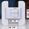 White Fridge Locks, Water Dispenser Door & Drawer Cabinet Locks, Furniture Protective Devices, Back To School Supplies
