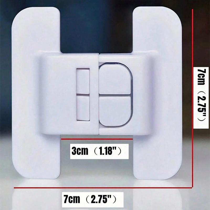 White Fridge Locks, Water Dispenser Door & Drawer Cabinet Locks, Furniture Protective Devices, Back To School Supplies