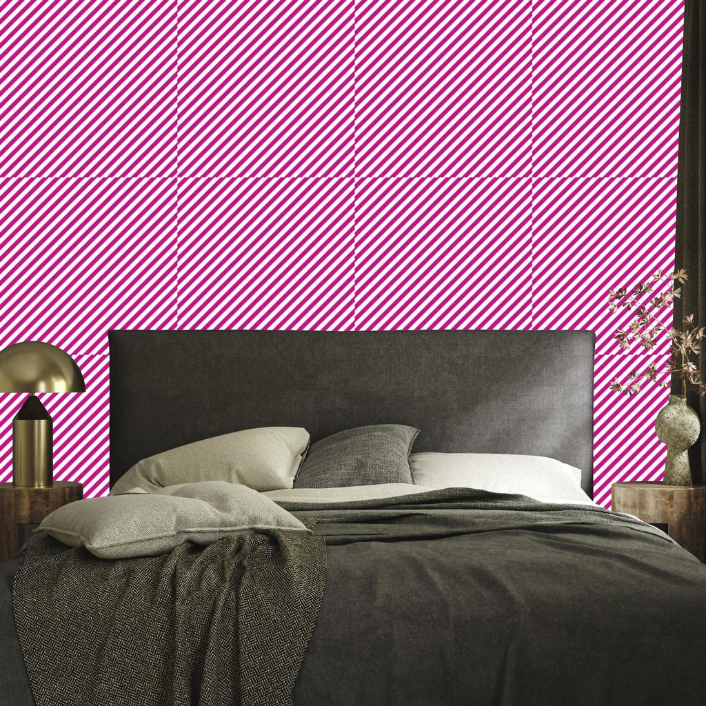 Powder pink and purple stripes wallpaper, powder pink background 50x1000