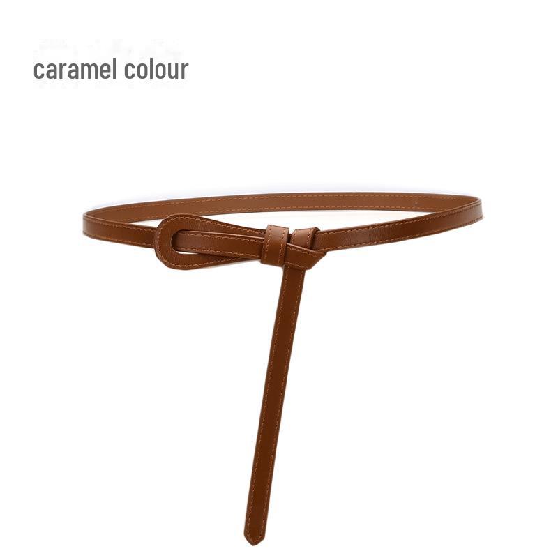 

Женский поясной ремень из натуральной кожи в стиле ретро — универсальный и декоративный 105 cm