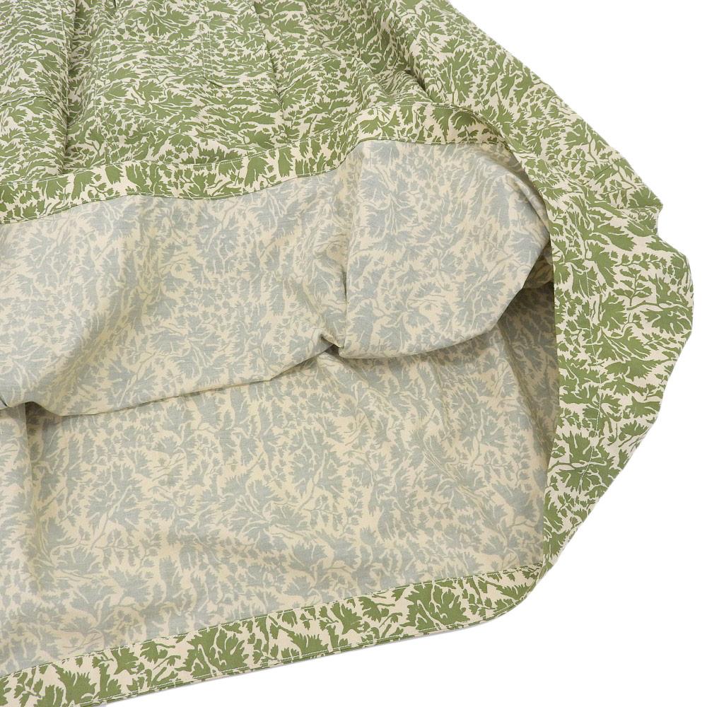 HAVERSACK Good Condition HAVERSACK Cotton Leaf Camouflage Print Long Skirt for Women, Green, 0 662403 Skirt 0 greenUsed