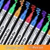 Tombstone Marker Pen Inscription Restoration Pen Oil Based Quick Dry Weatherproof Touch Up Paint Pen For Granite & Marble