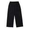 INTERCREW Women'S String Detail Semi-Wide Pants Black Itz1Pl52Abk