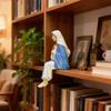 Desk Companion Blessed Mother Mary Resin Material Virgin Mary Ornament  for Office Table