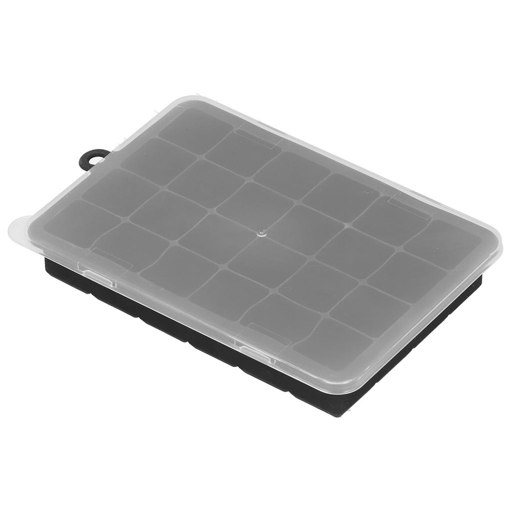 24 Grid Silicone Ice Cubes Maker Mold Square DIY Ice Maker Kitchen Bar Drinking Accessories