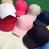 Korean Style Baseball Cap Black Autumn and Winter Women's Solid Color Hard Top Versatile Women's Light Board Baseball Cap Men
