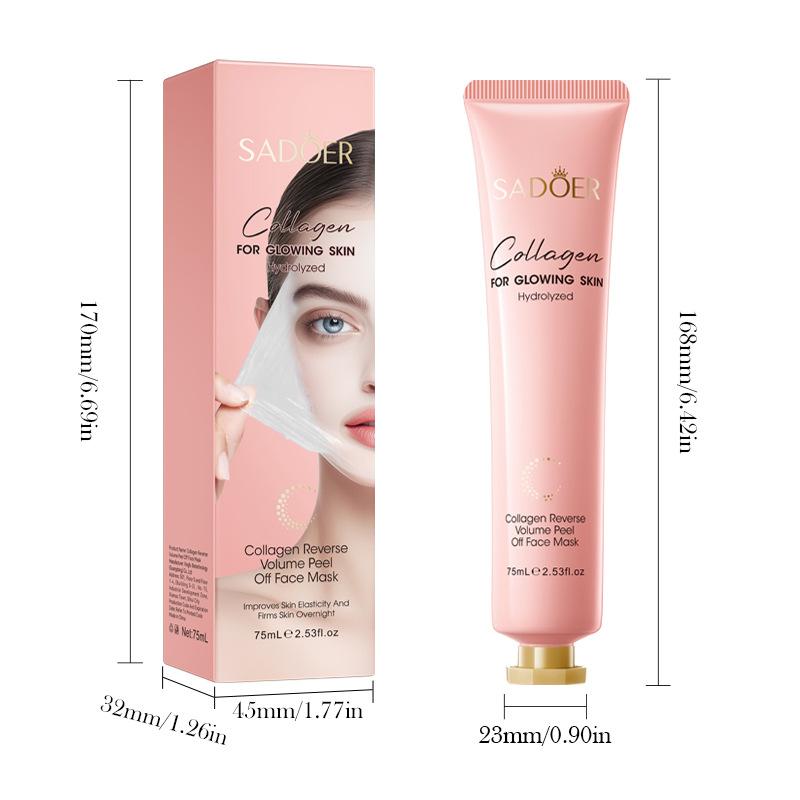 

Collagen Egg Tear Mask 75ml Blackhead Removal White Anti-Aging Firming Mask Skin Care Product Batch 75ml