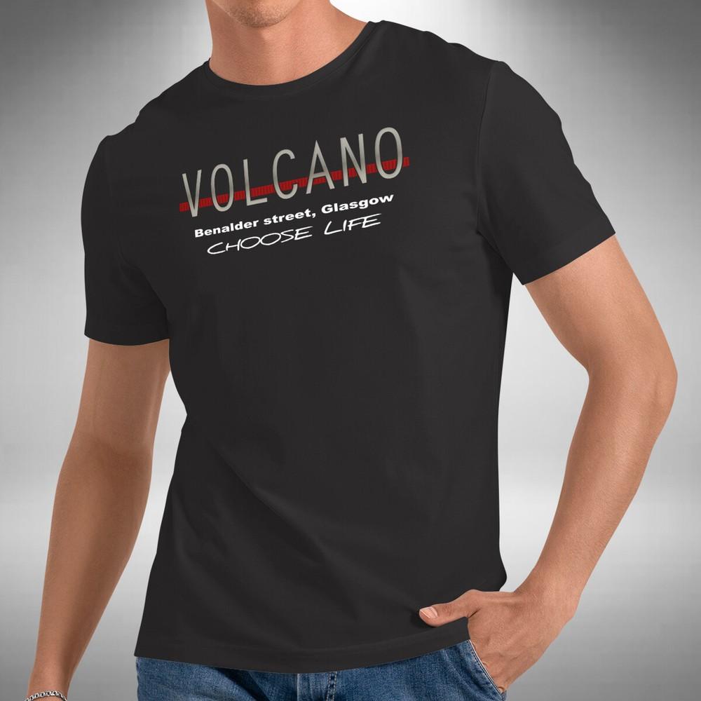 

Volcano Nightclub T-Shirt Trainspotting Inspired Classic 90s Movie Small to 5XL 4XL